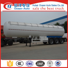 China Proveedor de 3 ejes de acero LPG Gas Trailer para la venta